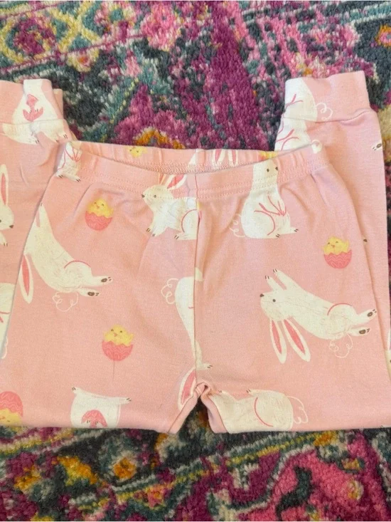 Carter's Pink Bunny & Chick Sleep Set - Picture 5 of 5